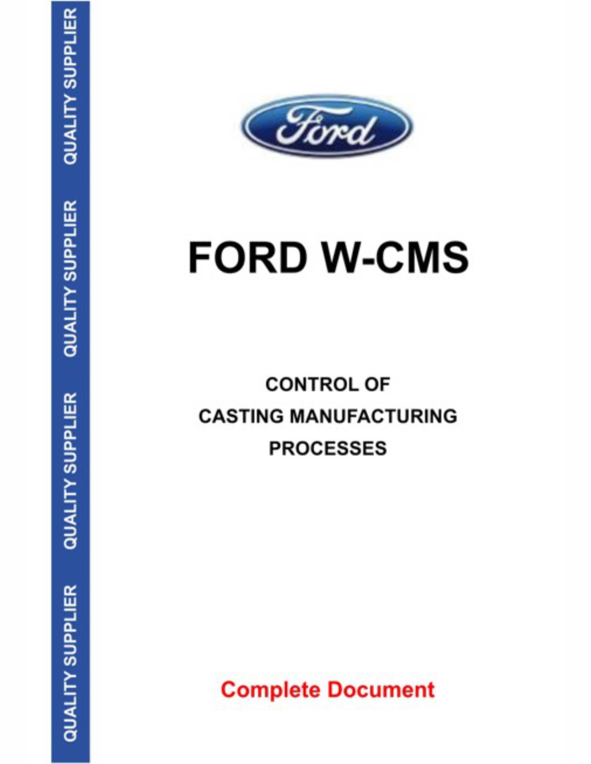 FORD W-CMS Certification2